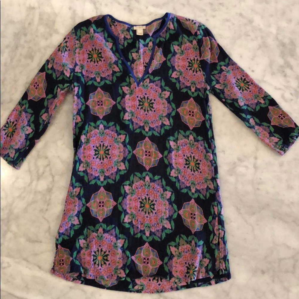 J Crew 3/4 Sleeve Lightweight Dress or Coverup